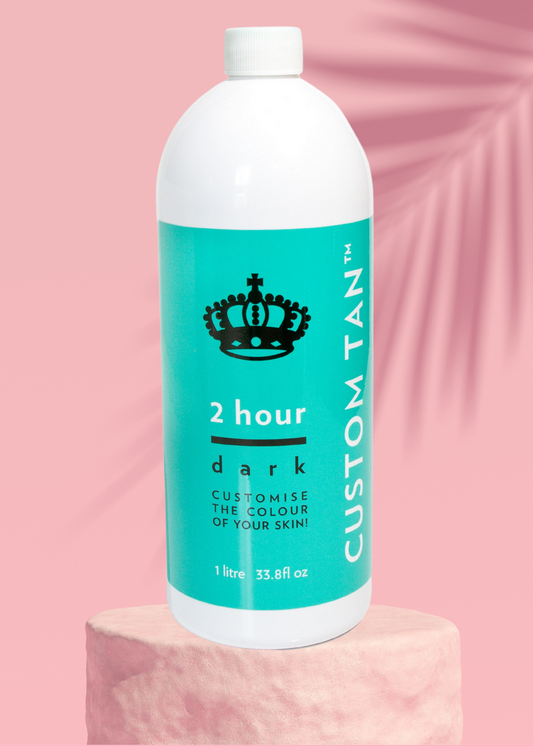 Spray Tan Solution - 2 Hour Violet-Based (Dark) 1 Litre